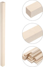 MECCANIXITY 6pcs Wood Sticks, 5/7"x 5/7" x 15" Rectangle Wooden Cube Wood - Image 3