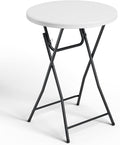 Folding Table, 32 Inch Foldable Cocktail Bar, High Top Round Folding Tables No by FoldingFurniture