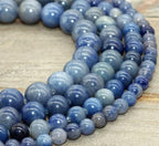 Zenkeeper 108 Pcs Blue Aventurine Beads - Image 3