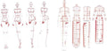 DYNWAVE 8 Pcs French Curve Template Ruler Set, Sewing Humanoid Patterns Design by DYNWAVE