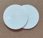 Set of 20 White Acrylic Discs, 1/8" Thick Round Transparent Circle Blanks - Image 7