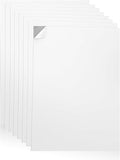 Self-Adhesive EVA Foam Sheets for Crafts – 2mm Thickness 8 White Sheets by Unknown