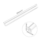 MECCANIXITY Acrylic Square Rods 13/16" x 14" Clear Acrylic Dowel Rods Sticks - Image 2