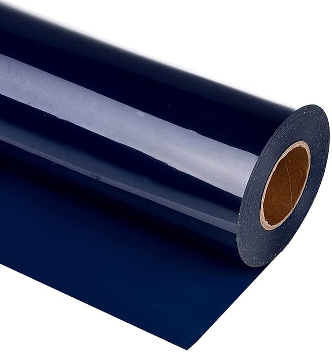 guangyintong Heat Transfer Vinyl Navy Blue HTV Rolls, Matte Surface PVC HTV by guangyintong