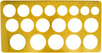 Utoolmart Geometric Drawing Template Measuring Ruler 30cm by Utoolmart