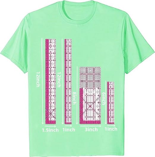 Quilting Rulers, 7 Sewing Rulers Quilting Templates - Image 3