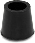Flyshop Furniture Table Covers Non-Slip Rubber Leg Tips Caps Chair Leg Floor Protectors, Round, Black, 4PCS, Size 10 mm, 3/8"
