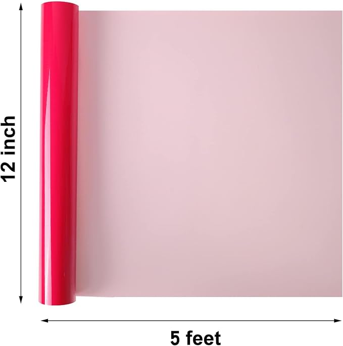 FUNKAKA Glow in The Dark Heat Transfer Vinyl Roll, Glow in The Dark HTV Vinyl - Image 3