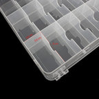 46 Grids Sewing Organizer, Double Sided Thread Box Storage, Portable Clear - Image 5