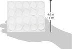 yueton Pack of 100 Clear 1" Round Craft Bottle Caps Epoxy Self Adhesive Stickers - Image 3