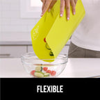 GORILLA GRIP 100% BPA-Free Flexible Cutting Board Set of 5, Durable Plastic Mats - Image 6