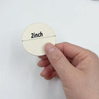 120 Pcs Unfinished Wood Circle Coins, 2 Inch Natural Wood Slices, Disc Blank - Image 2