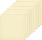 MECCANIXITY 10pcs Basswood Sheet 4 x 4 x 1/8 Inch Unfinished Wood Boards Plywood by MECCANIXITY