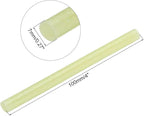 uxcell Mini Hot Glue Sticks for Glue Gun 7mm x 100mm Glitter Yellow 12pcs - Image 2