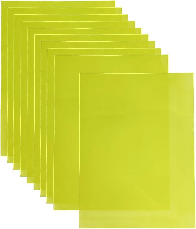 Transparent PVC Faux Leather Sheets, Glossy Waterproof Clear Vinyl Fabric - Image 3