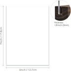 20 Pack Clear Acrylic Blank Signs - Image 2