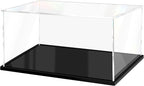 Acrylic Display Case for Collectibles Assemble Clear Display Case for Figures by XINISS
