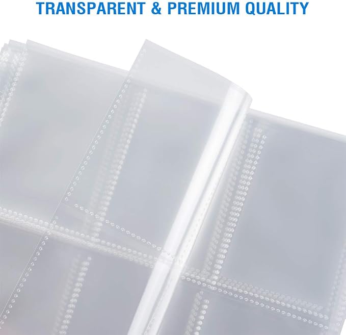 120 Pack 9 Pocket Page Protectors, Sooez Single Sided Trading Card Sleeves - Image 4