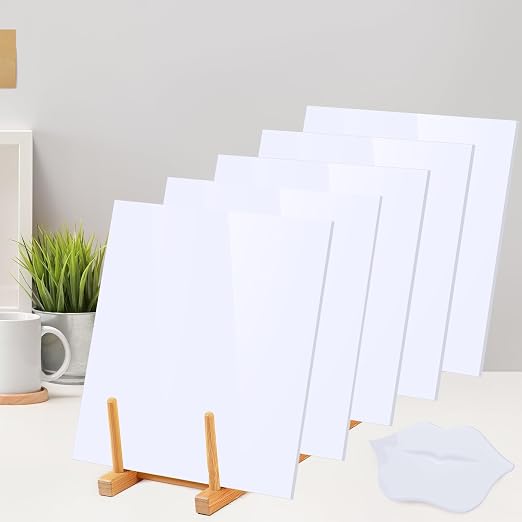 Adrattnay White Acrylic Sheets 1/8 Thick, Opaque Acrylic Sheets Acrylic Panel - Image 6