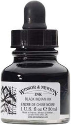 Winsor & Newton Drawing Ink, 30ml Bottle by WinsorNewton