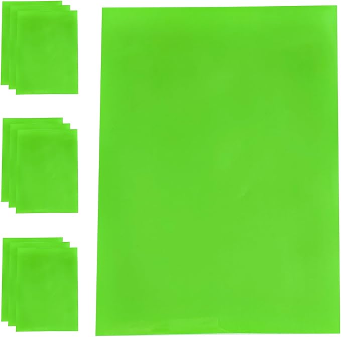 Transparent PVC Faux Leather Sheets, Glossy Waterproof Clear Vinyl Fabric - Image 2