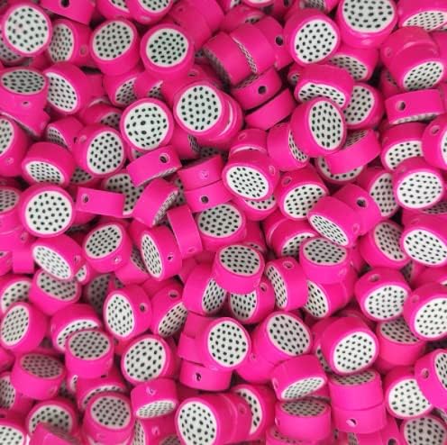 100pcs Dragon Fruit Polymer Clay Spacer Beads - Image 4