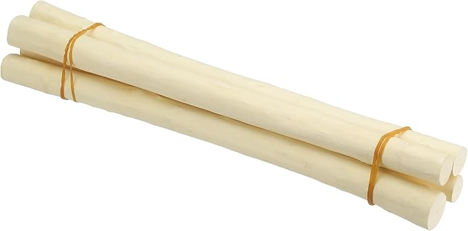 PATIKIL 4 Pcs / 40cm Wood Log Sticks, 0.6-1.2inch in Diameter Natural Driftwood by PATIKIL