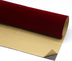 Wine Red Large Size Self Adhesive Soft Velvet Drawer Liner DIY Fabric Felt Liner - Image 2