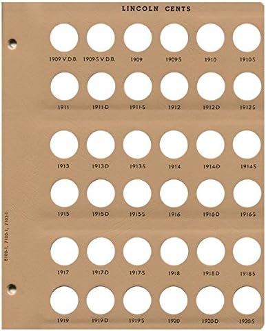 Dansco US Lincoln Cent Coin Album 1909 - Image 2