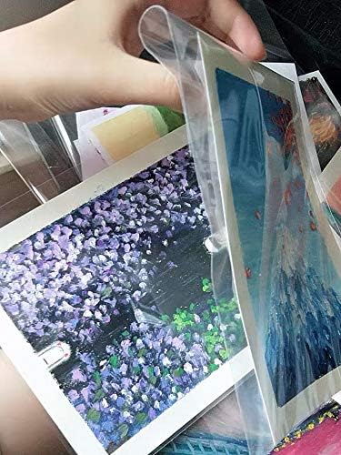 Delatanus 150 Pcs 5-1/2'' x 7-1/2'' Clear Cellophane Cello Bags, Thick Greeting - Image 4