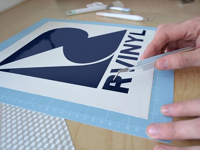 3M Light Navy Adhesive Craft Vinyl 12in x 10ft - Image 4