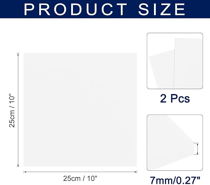 MECCANIXITY Foam Sheets Crafts 10x10 Inch 7mm EVA Craft Foam Paper Foam Sheets - Image 2