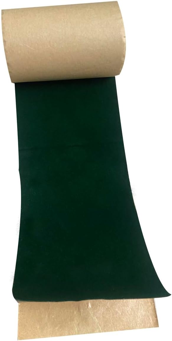Adhesive Green Velvet Felt Fabric Liner Felt Drawer Liner Wallpaper - Image 4