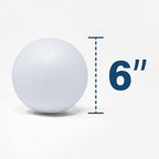 Evershine 4 Pack 6 Inch Craft Foam Ball - Image 2