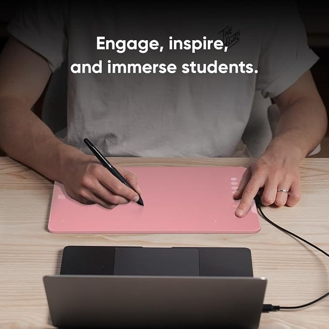 XPPen Deco 01 V3 10x6 Drawing Tablet | 16K Pressure Pen | Battery-Free Stylus | - Image 7