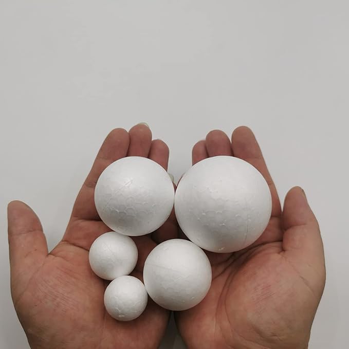 FFchuanhe 36Pack Craft Foam Balls Assorted Sizes, Foam Balls - Image 3