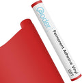 Aoder Permanent Adhesive Vinyl Roll 12" × 15FT, Matte Red | Sticker Vinyl by AoderDTFTransferFilm
