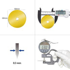 60mm Rotary Cutter Blades 5-Pack Titanium Replacement Blades Fits Fiskars - Image 3