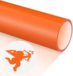 TransWonder 3D Puff Vinyl Heat Transfer Orange by TransWonder