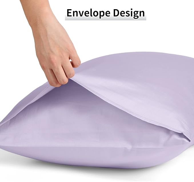 Warmstar Cotton Pillow Cases Queen Size Set of 2, 600 Thread Count Pillowcases - Image 5