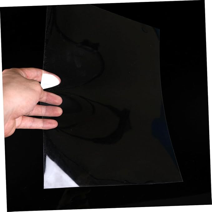 NUOBESTY Transparent Plastic Sheets 10 Pieces Clear Pet Film Sheets - Image 2