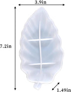 Wehous Resin Tray Molds Leaf Tray Silicone Resin Mold Irregular Jewelry Plate - Image 3