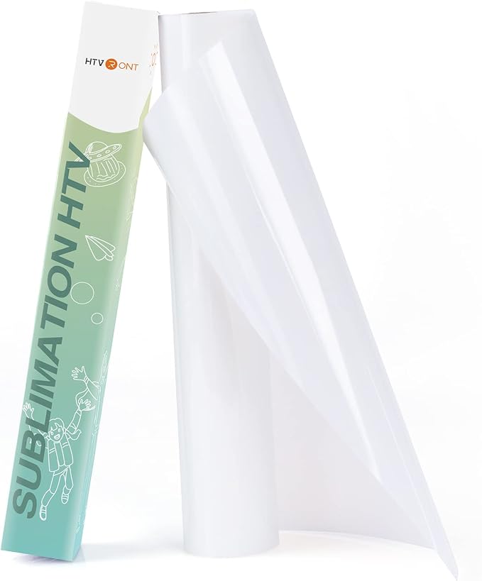 HTVRONT Sublimation Vinyl for Light-Colored Shirts by HTVRONT
