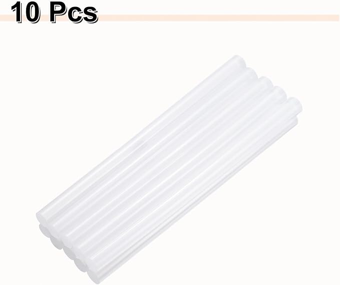 HARFINGTON 10pcs Hot Glue Sticks 0.43" Dia x 7.48" Long EVA Mini Hot Melt - Image 3