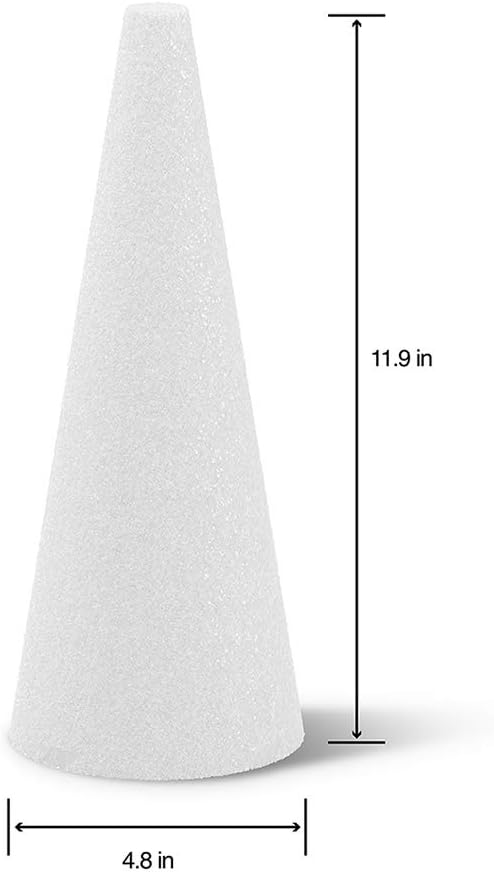 FloraCraft CraftFōM Cone White - Image 2