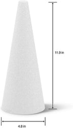 FloraCraft CraftFōM Cone White - Image 2