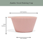 The Silicone Kitchen Reusable Silicone Baking Cups Silicone Muffin Liners - Image 7