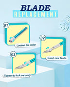 DIYSELF Exacto Knife Set, Hobby Knife Kit - Image 6