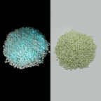 1.3 LB Blue Glow in the Dark Crushed Sand Broken Glass Pieces - Image 3
