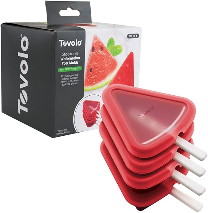 Tovolo, Molds Freezer Pop Watermelon Set of 4 by Tovolo